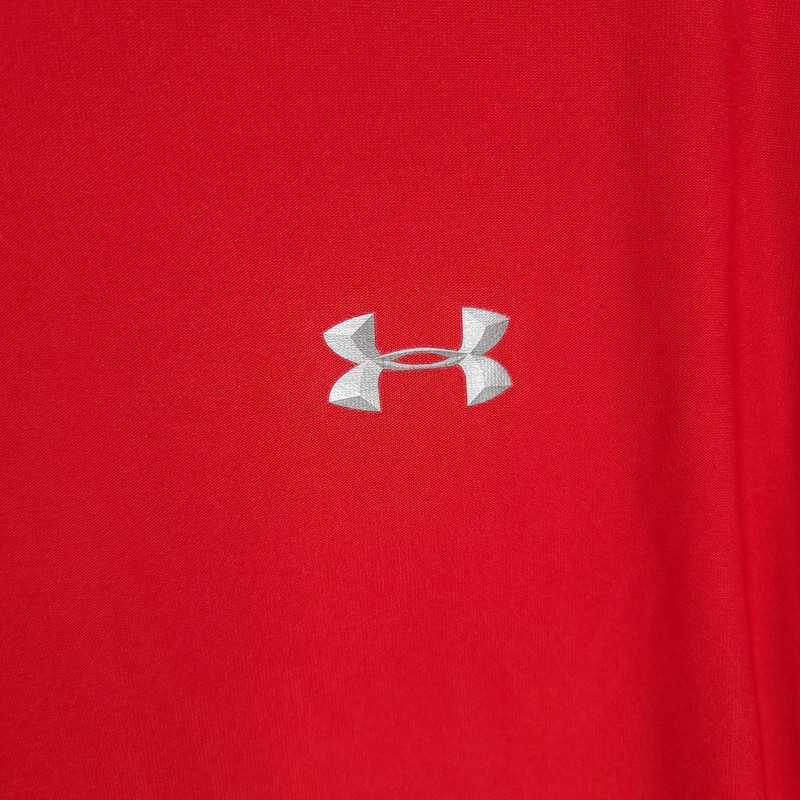 Nike Under Armour Lot Of 4 T Shirt Men Medium Cotton Polyester Crew Short Sleeve gallery
