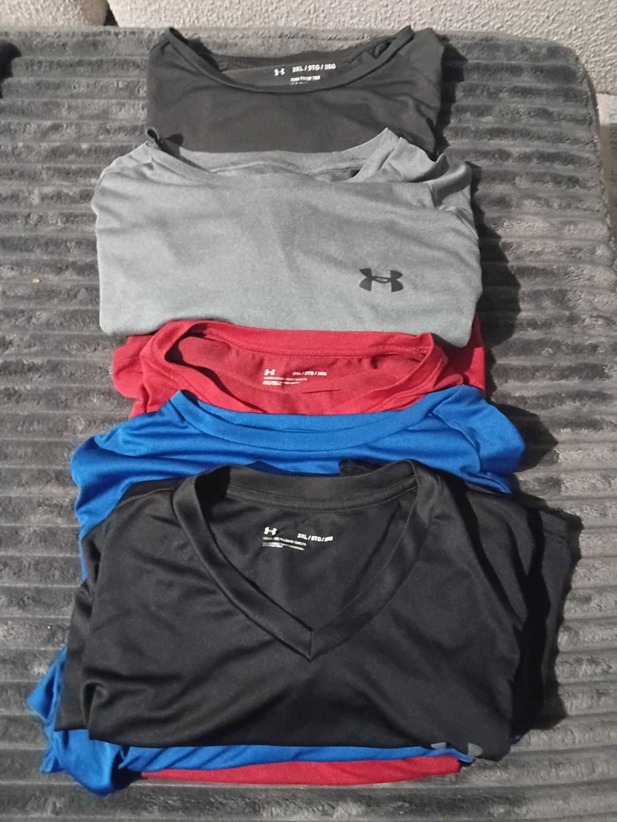 5 Under Armour Tech Tee Men's Big & Tall 3XL Crew Neck Fit Like 2XL gallery