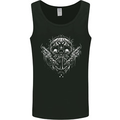 Tattoo Skull Tattooist Artist Mens Vest Tank Top