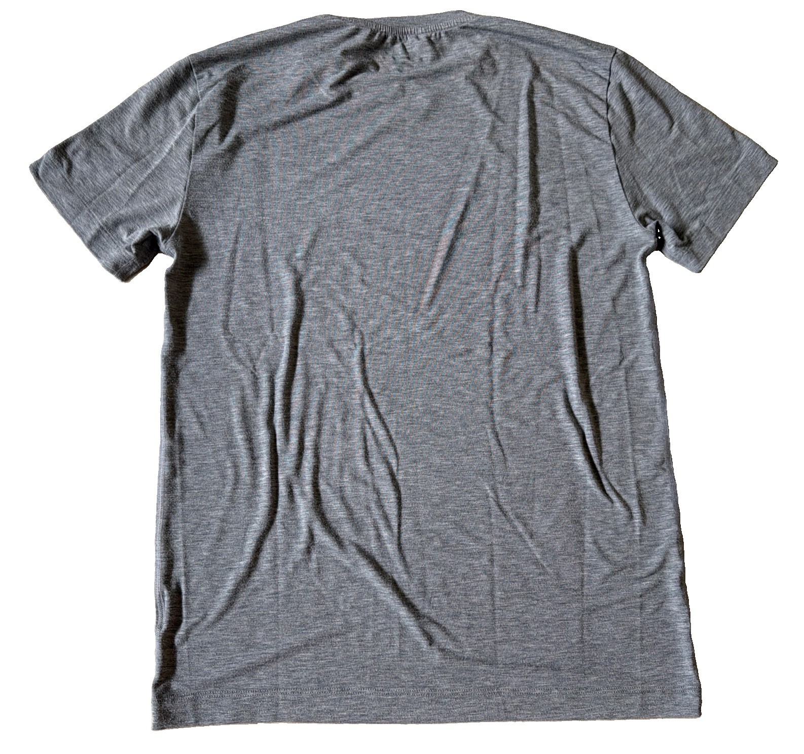 No Bull Workout Athletic Lightweight Gray T-Shirt Men Medium gallery