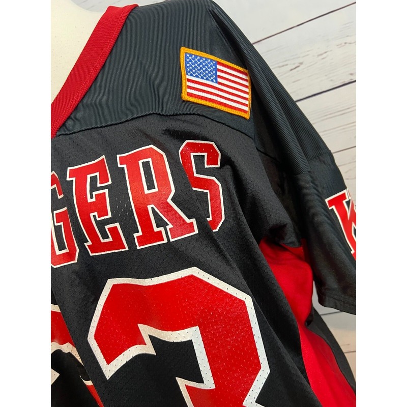 Delong New York Rangers Hockey Jersey XL Extra Large #33 33 USA Vintage Nylon gallery