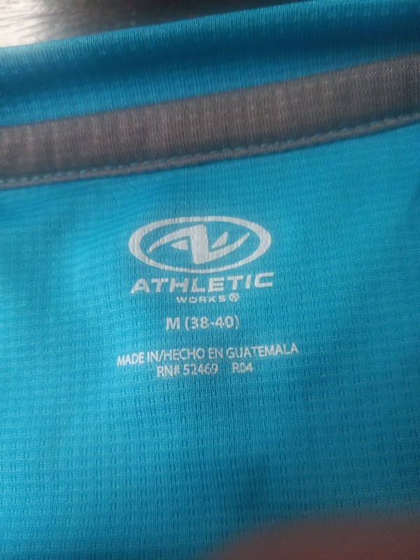 Athletic Works Mens Blue Color Shirt Size Medium Cozy Comfort Casual Outdoors gallery