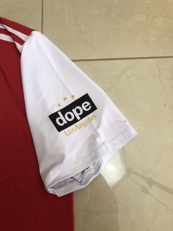 Dope Fly Los Angeles Andrey Soccer Jersey Red Size Large gallery
