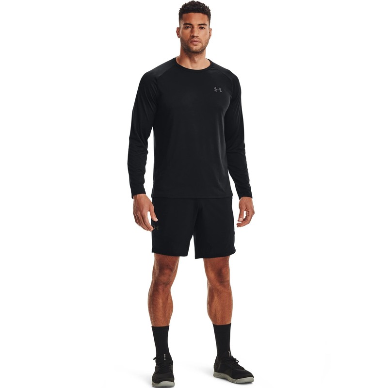 Under Armour Men's Tech 2.0 Long-Sleeve T-Shirt , Black (001)/Graphite , gallery
