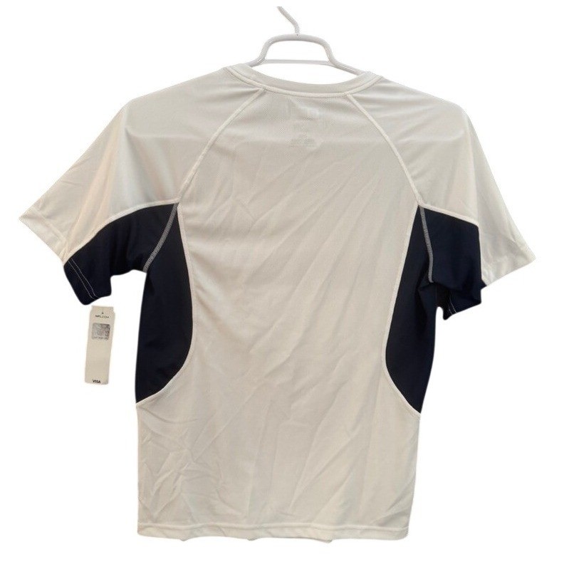 NWT NFL New England Patriots Team Apparel Mens Cool Tech T-Shirt White Blue M gallery