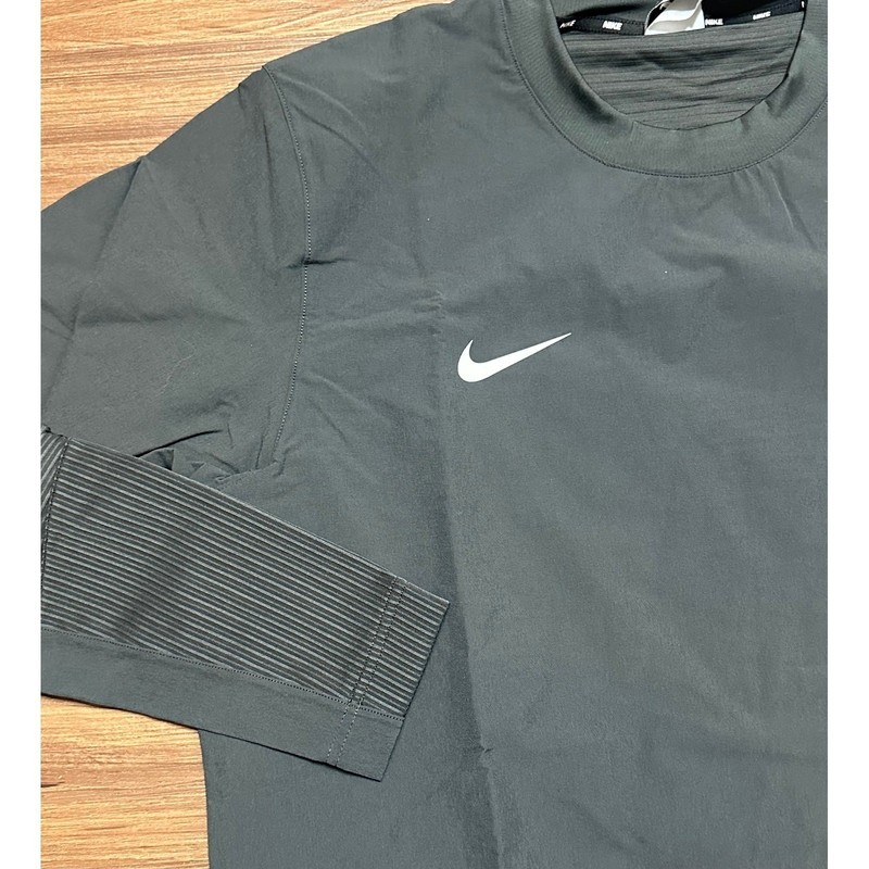 Nike Men's Lightweight Player Pullover Baseball Shirt Grey Sz M (FD4291 086) gallery