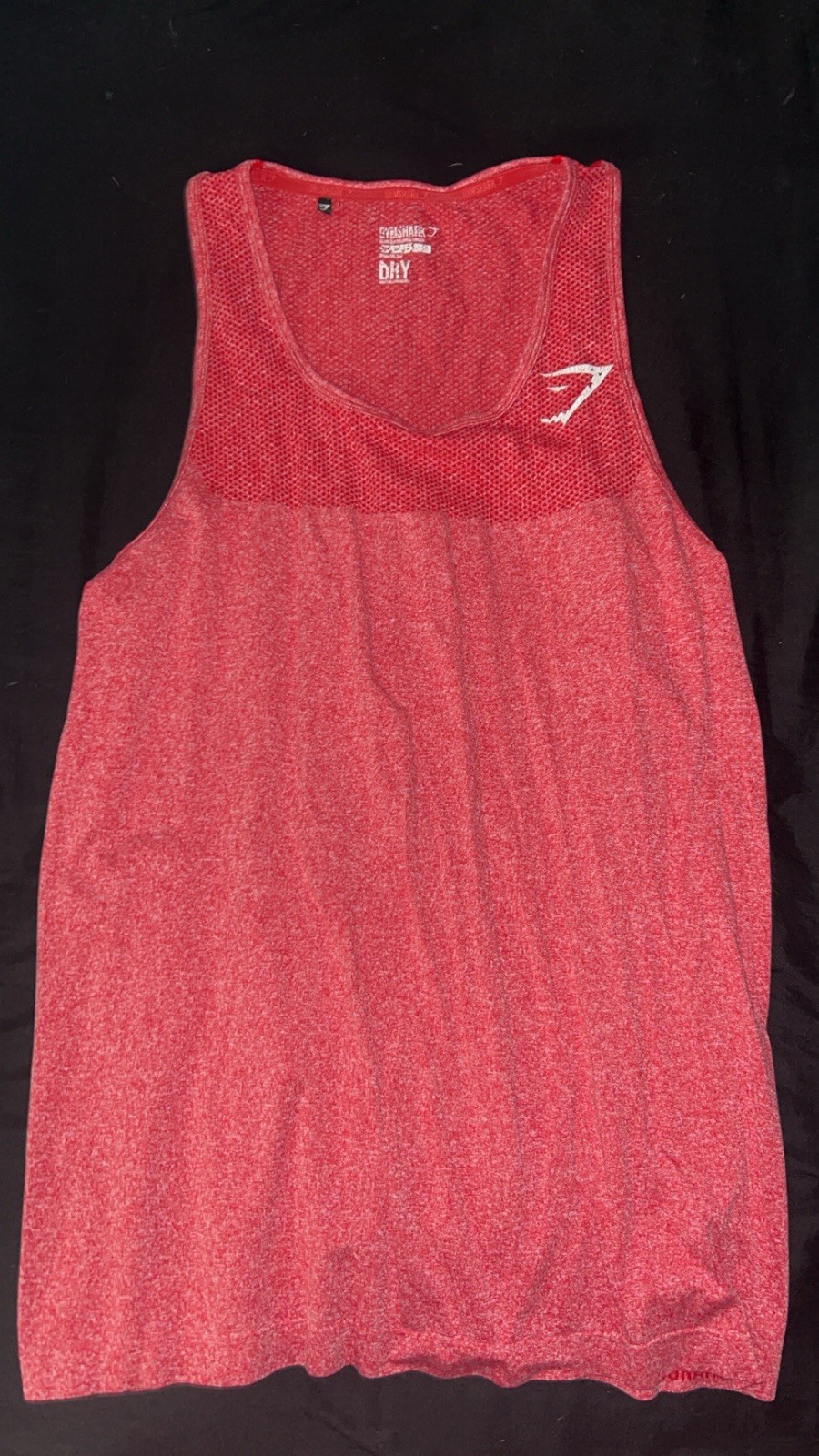 Gymshark OG phantom seamless tank top men's Worn By David Laid gallery