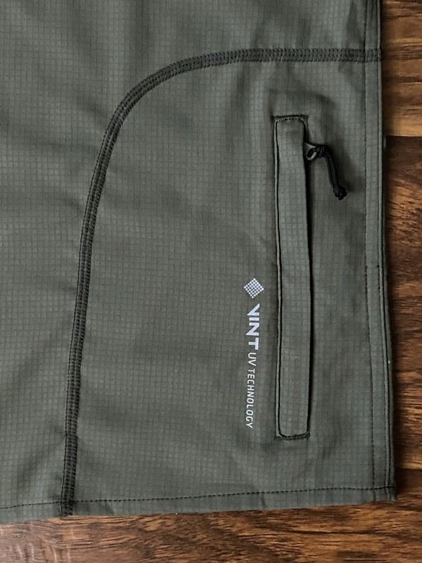 Anetik Vint UV Technology Mens Olive Green Snap Hoodie Shirt Lightweight 2XL gallery