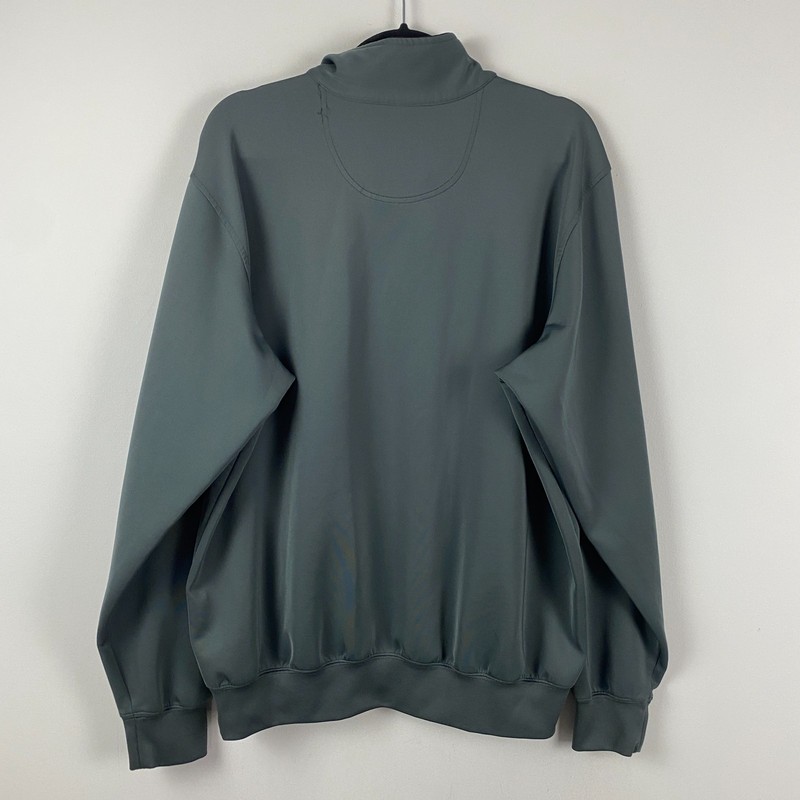 Fairway & Greene Tech Golf 1/4 Zip Pullover Shirt Mens Large Delaware CC Gray gallery