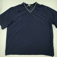 Nike Golf V Neck Windbreaker Pullover XL Navy Blue Performance Vented Shirt