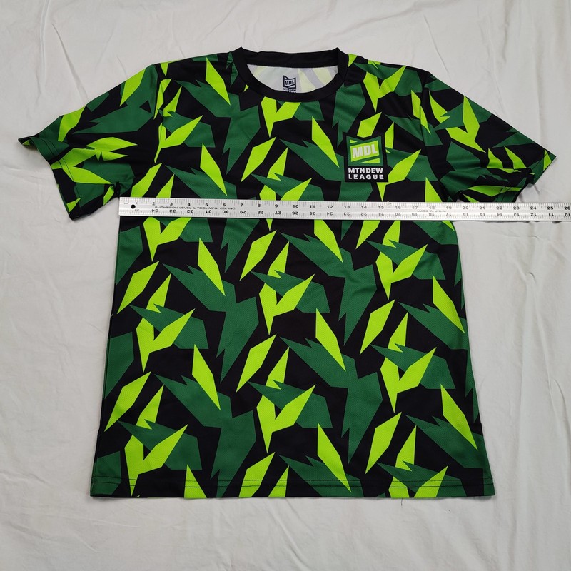 Official MDL MTN DEW League (CS:GO) Esports Jersey - Green / Black - Size Small gallery