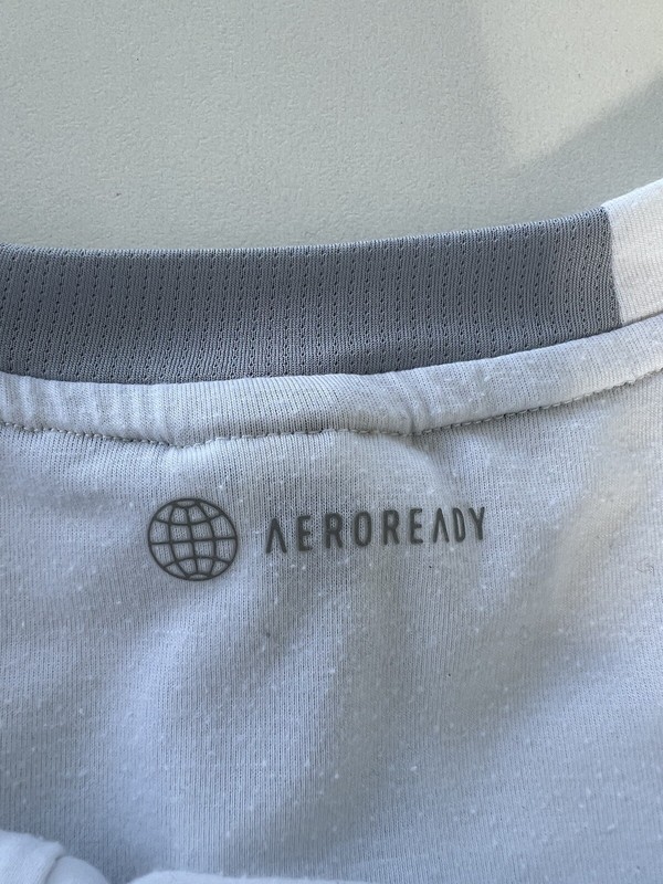 adidas men AEROREADY Designed to Move Ready For Sport Tee XL White HA6363 gallery