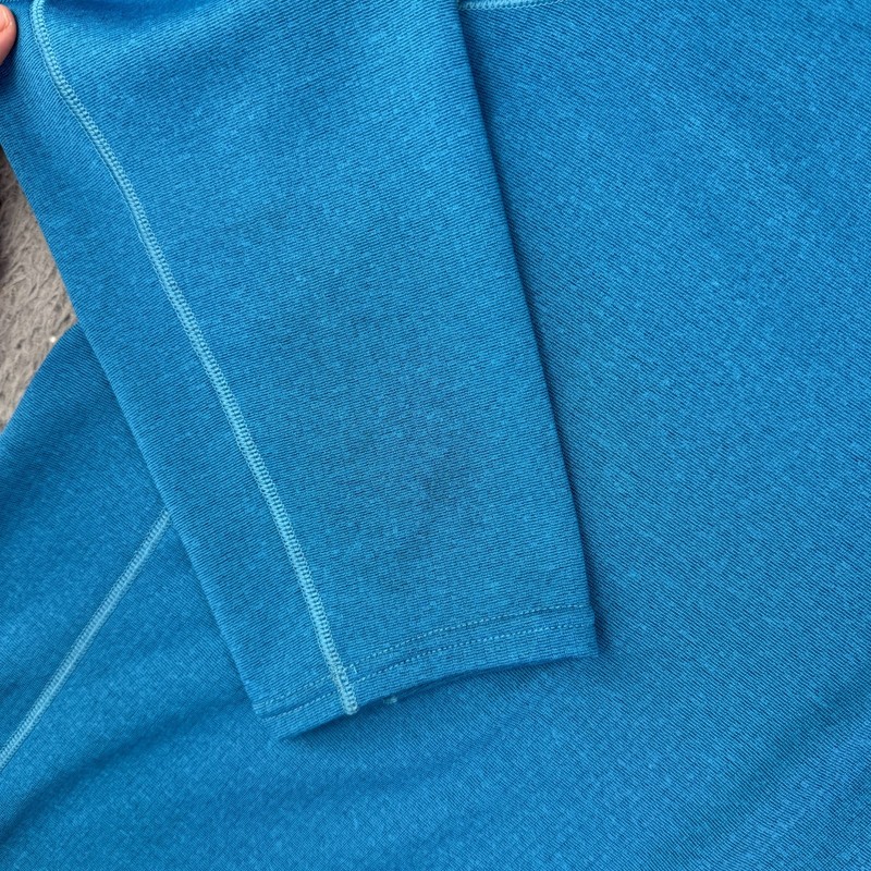 Patagonia Capilene Midweight 1/4 Zip Baselayer Pullover Mens XL Blue Polartec gallery