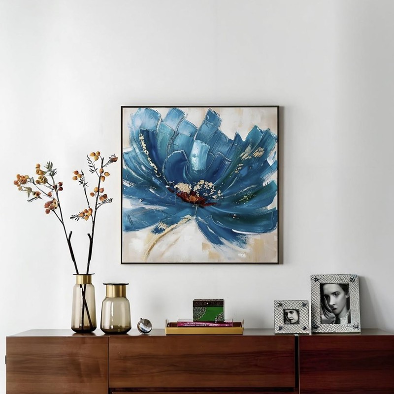 ARTGOW Metal Floating Frame for 20x20 Canvas Oil Paintings DIY Canvas Frame 1.5 gallery
