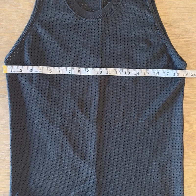 FEAR OF GOD-Fifth Collection Longline Mesh Tank-Black-FOG Jerry Lorenzo-Size Sml gallery