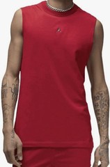Size S – Nike Jordan Men’s Sport Dri-fit Sleeveless Top, Gym Red/black Tee Shirt