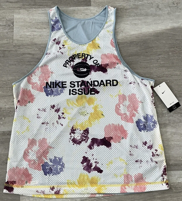 Nike Standard Issue Men’s Reversible Basketball Jersey DH7433-709, Size XL (New) gallery