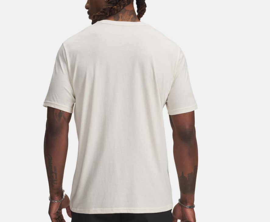 Under Armour Project Rock Banded Men's T-Shirt 3XL Loose fit Stone NWT gallery