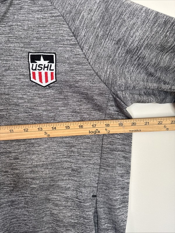 Bauer Team Mens 1/4 Zip Pullover Size Small Hockey USHL gallery