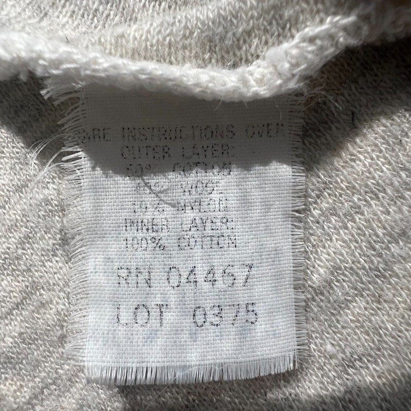 Vintage Duofold 2-Layer Cotton/Wool Heather Gray Thermal Long Sleeve Shirt Large gallery
