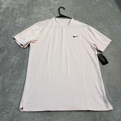 Nike Dri-FIT Vapor Blade Collar Shirt Mens Medium Tall Pink Short Sleeve