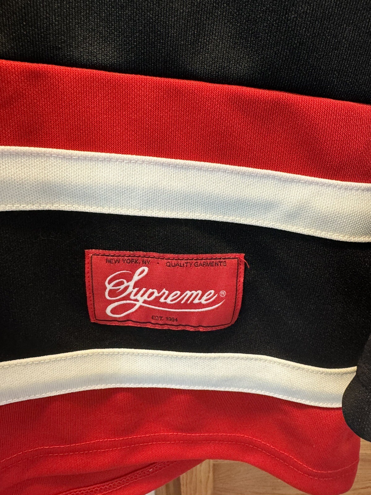 Supreme Scarface Hockey Jersey Tony Montana 83 Size XL gallery