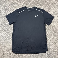 Nike Men’s Black Running Dri-Fit Stay Cool Mesh Shirt Size L Large CT7749-010