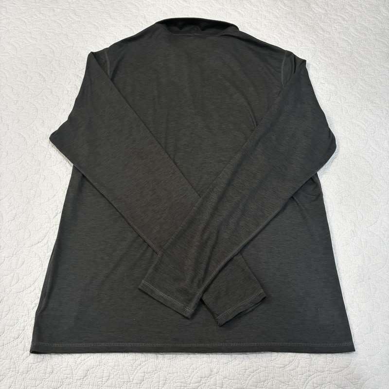 Vuori Men's Ease Performance Half-Zip 2.0 Charcoal Pullover Athletic Stretch M gallery