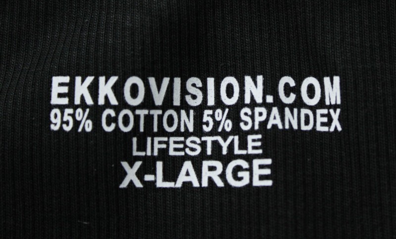 Ekkovision Men's EKKO Soft Light Lifestyle Beater Tank Top DH3 Black XL NWT gallery