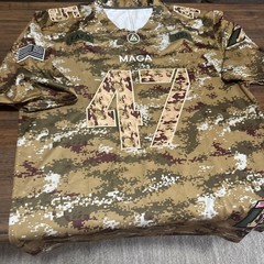 FAFO USA Patriot Jersey Camouflage 45/47 FAFO MOFO Brand Stitched iA Sports USA
