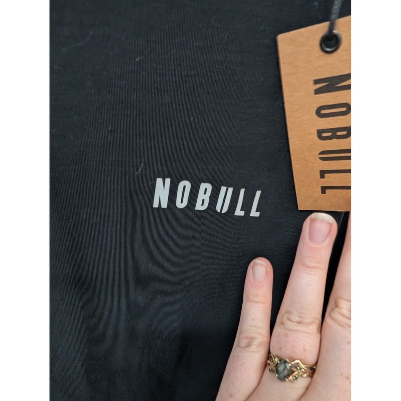 Nobull NWT Men's NFL Combine Authentic Long Sleeve Training Shirt Black- Large gallery