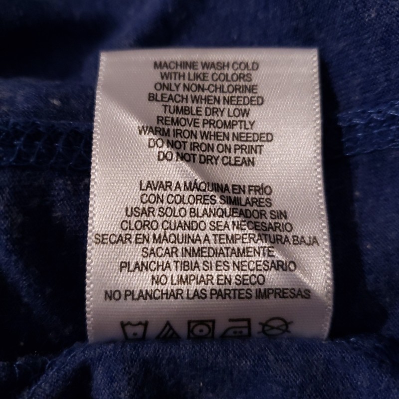 NordicTrack NT DRI Mens Small Long Sleeve Shirt Blue Athletic Activewear gallery