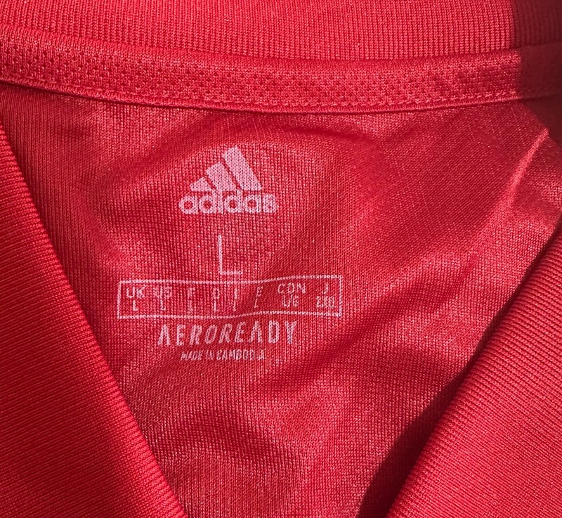 Adidas Spain Soccer Jersey Men's Size L 2020-21 Long Sleeve Espana Futbol gallery