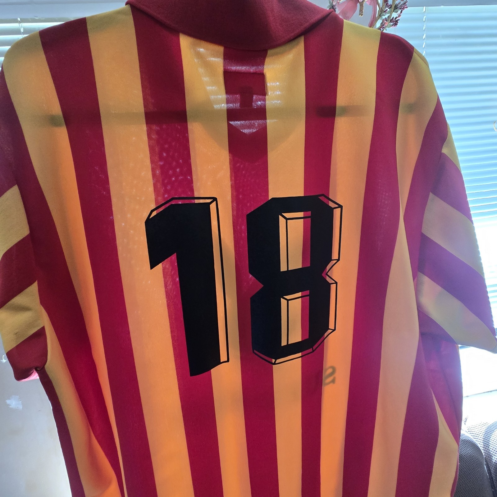 Supreme Playboy Soccer Jersey (SS18) Red/Yellow Size XL gallery