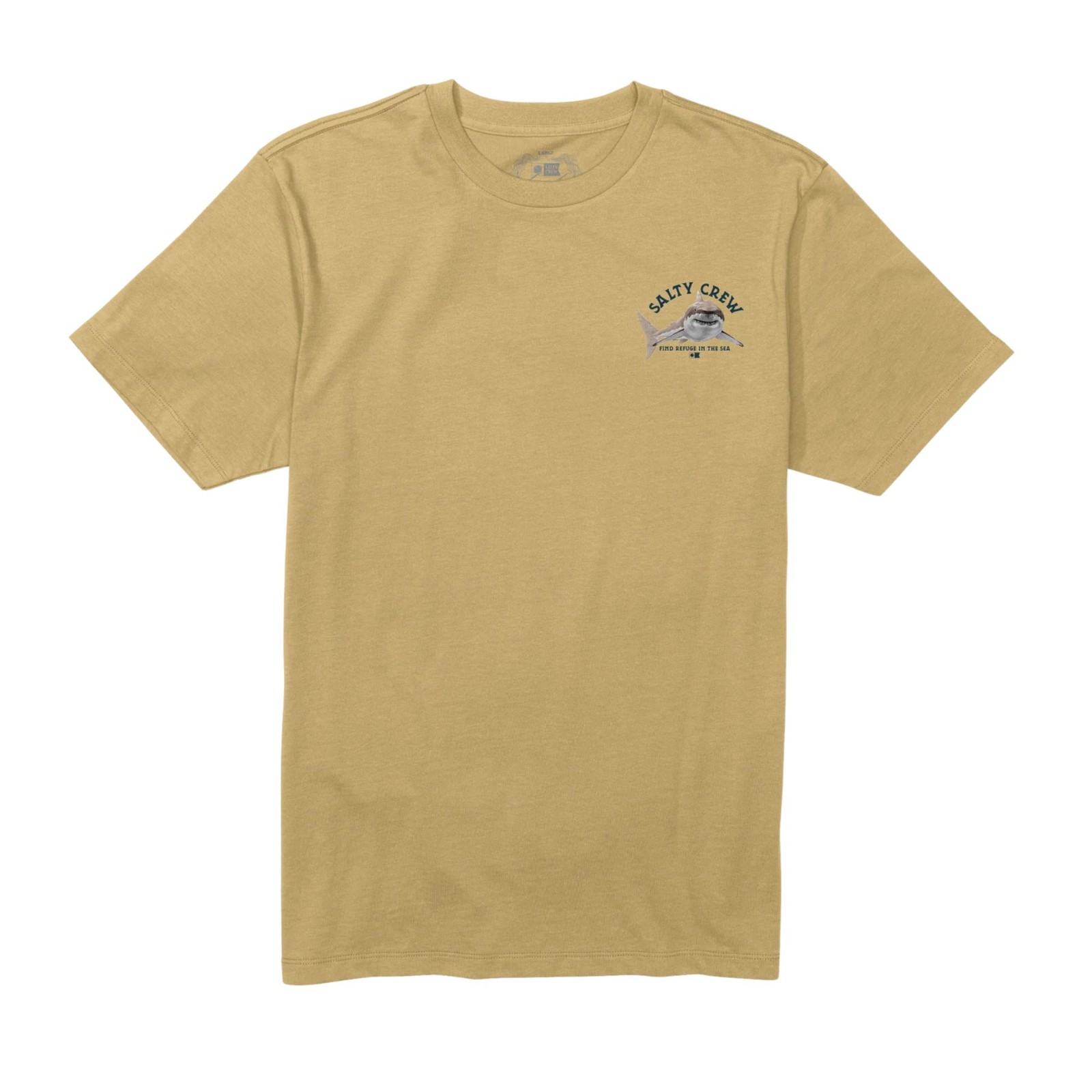 Salty Crew Lurking Short Sleeve Tee Men's Shirt, Mineral Yellow, XX-Large gallery