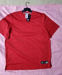 Adidas Mens Rep Aeroready Practice Football Jersey EE0166 290 Solid Red XL