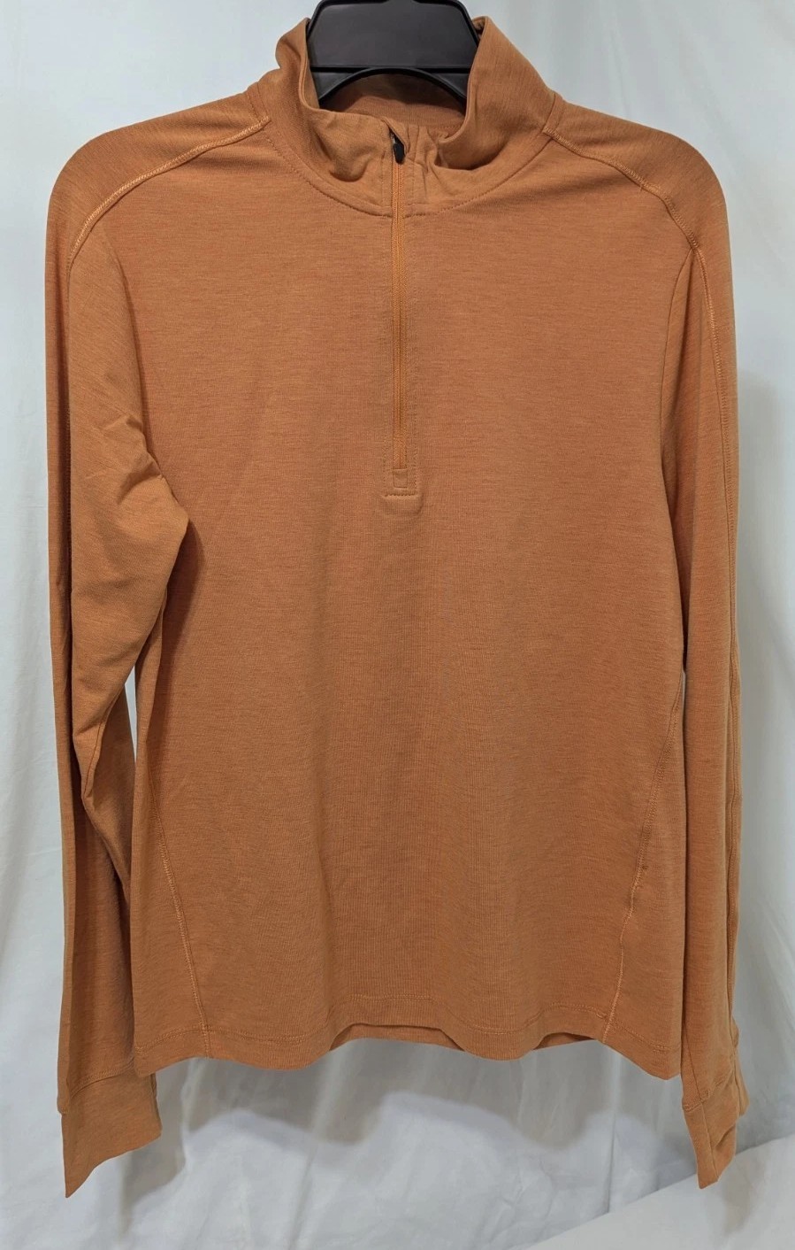 Ozark Trail Orange/Rustic Gold Performance 1/4 Zip Pullover S (34/36) gallery