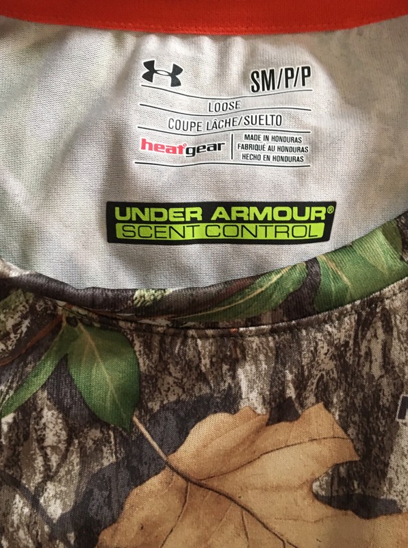 Under Armour Mossy Oak Scent Control Hunting Shirt NWT-Long Sleeve Size-S gallery