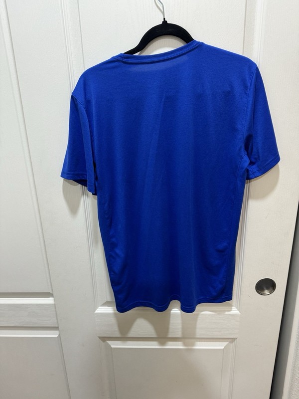 Nike Dri-FIT Blue Athletic Performance Training Running T-Shirt Men’s Medium gallery