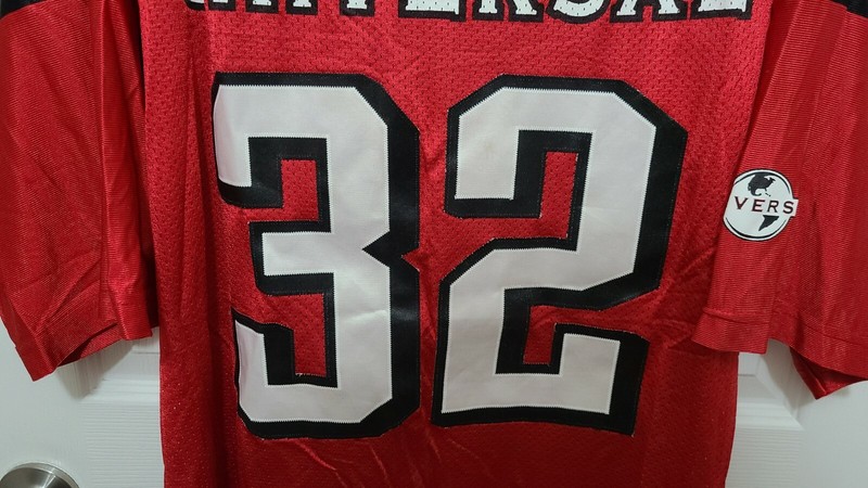 Universal Studios Hollywood Official Merchandise Mens Red #32 Jersey Sz M RARE gallery