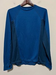 🥶 LL Bean Base Layer Light Weight Medium M Long Sleeve 🥶 Thumb Holes