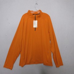 REI Co-op Pullover Men 3XL Orange Active Pursuits Quarter-Zip UPF Outdoor NWT
