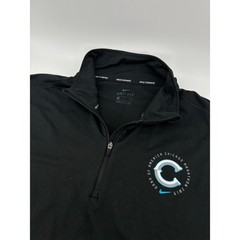 Nike Chicago Marathon 2019 Dri-FIT 1/4 Zip Running Top Mens Medium Black