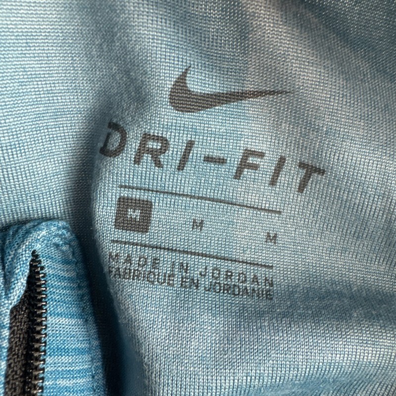 Nike Dri Fit Pullover Mens M Blue Long Sleeve Sweatshirt Gym Running 940177-301 gallery