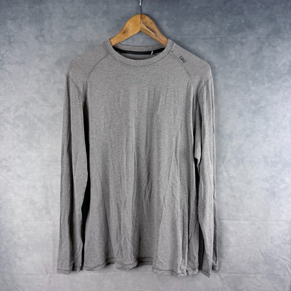 Tasc Shirt Mens Medium Performance Carrollton Lightweight Bamboo Organic Cotton
