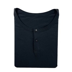 Lululemon Black Performance S/S Mens Snap Henley Size Medium