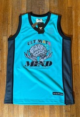 NWT Watson Worldwide Mind Control turquoise/black jersey , men’s M