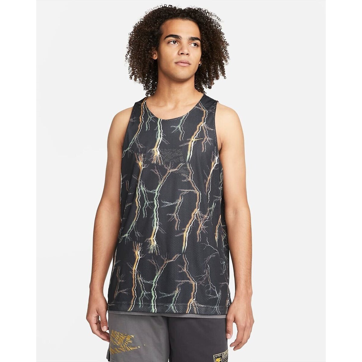Nike Men's Premium Reversible Mesh Basketball Jersey Black Size M NEW WITH TAGS! gallery