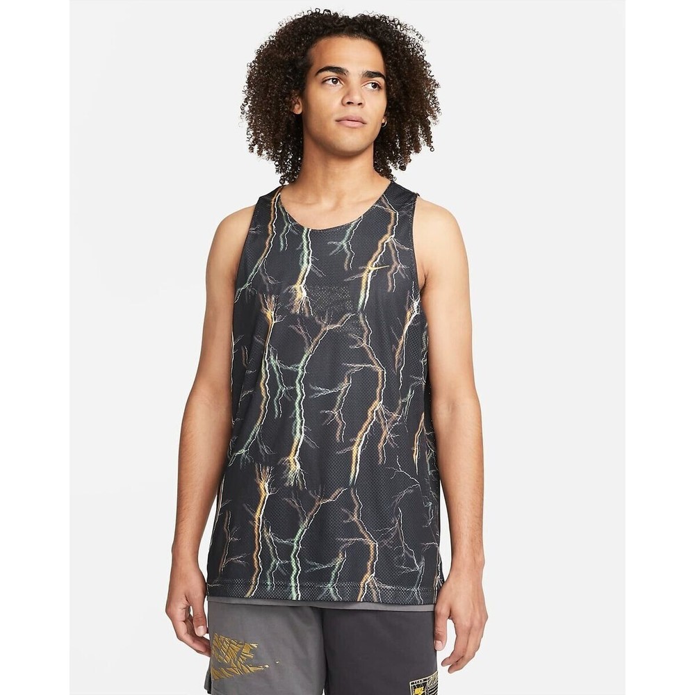 Nike Men's Premium Reversible Mesh Basketball Jersey Black Size M NEW WITH TAGS!