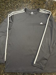 Adias Active 360 Men’s Black Long Sleeve Shirt. Sz XL. New Without Tag